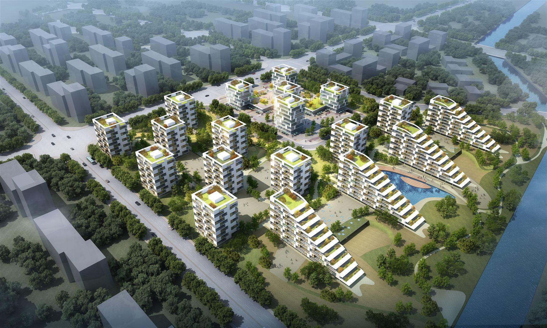 Wohnungsbau in Tangshan | China