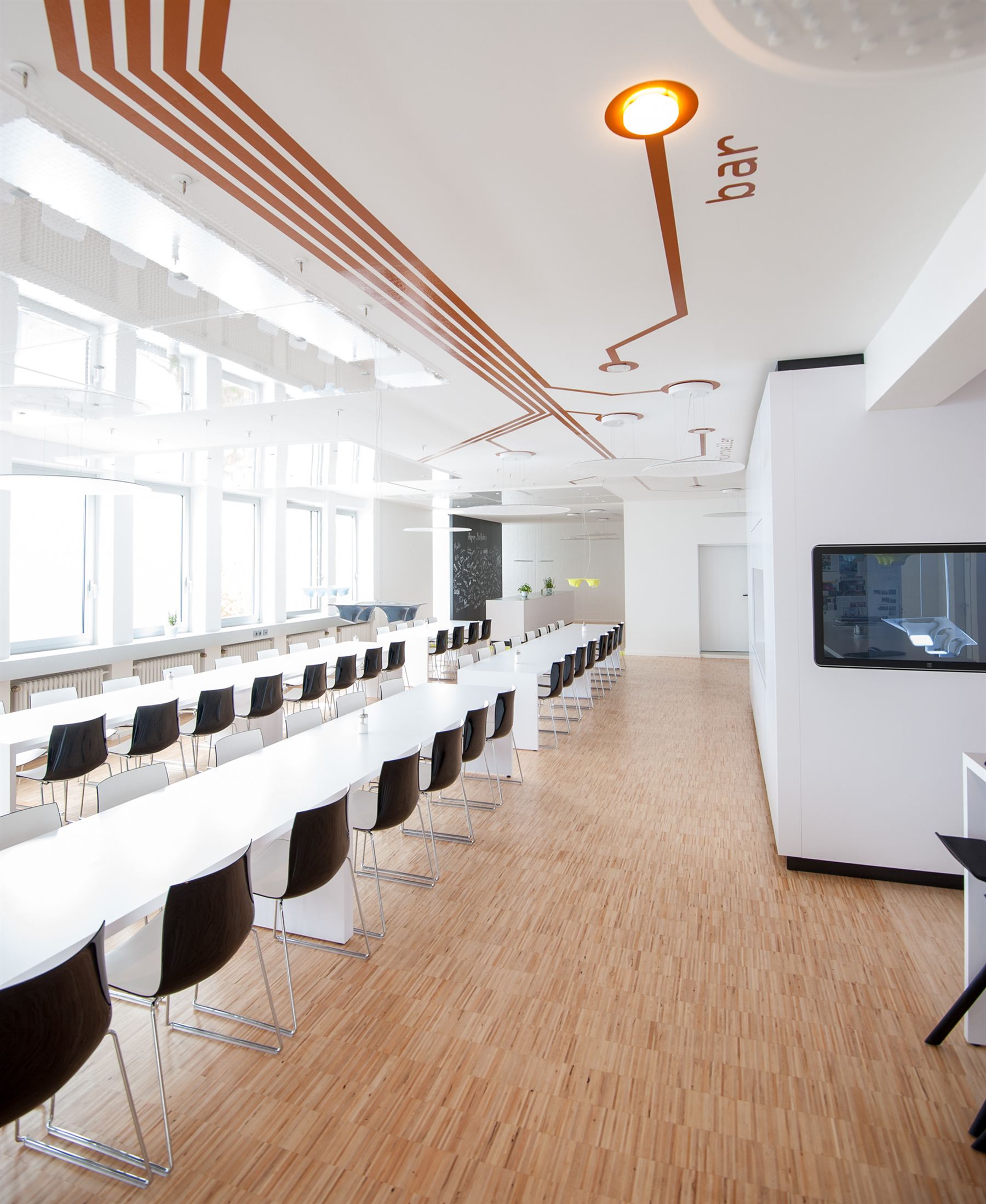 Betriebskantine der Firma Nimbus Group