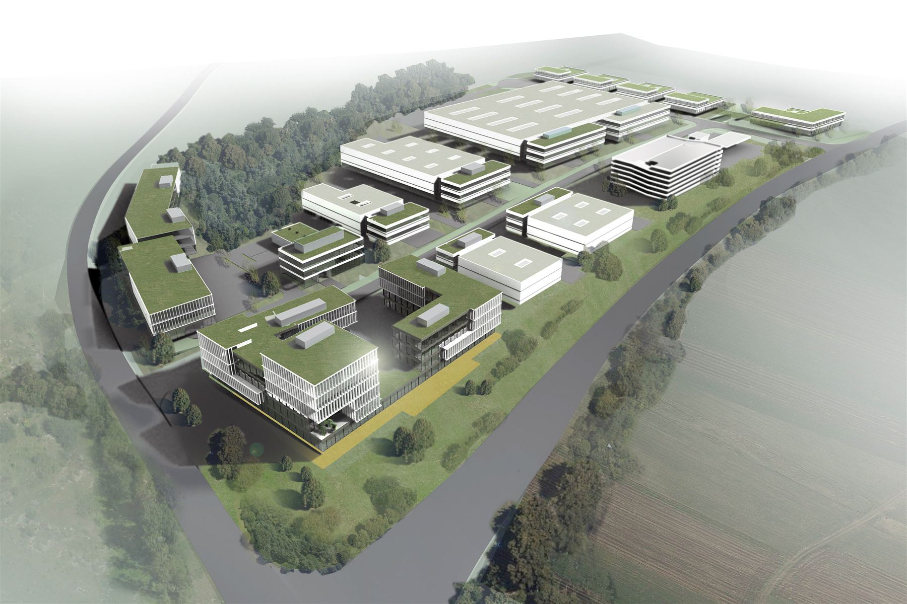 Projektentwicklung COBIS | Gewerbegebiet Häslach