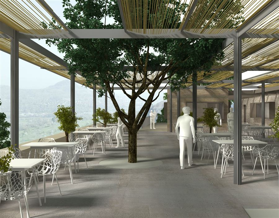Umgestaltung Terrassencafe
